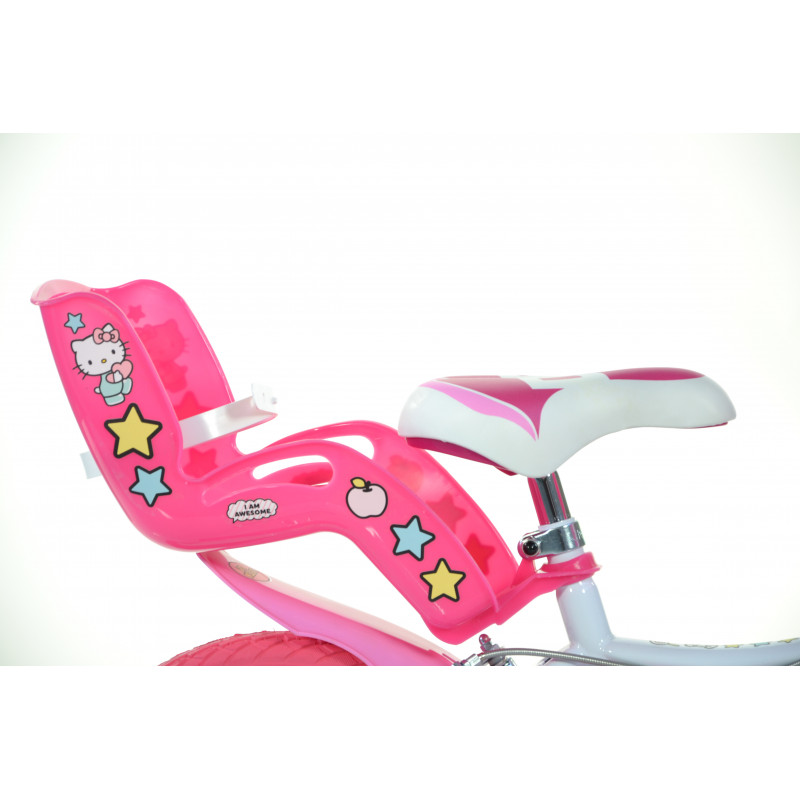 Kids’ 14″ “Hello Kitty” Bike White/Pink Bottari Baltic